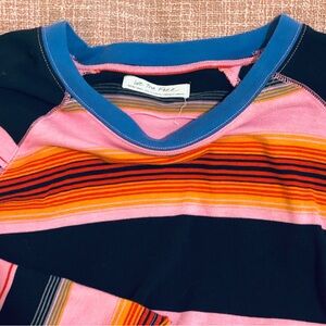 We The Free Multicolor Striped Top